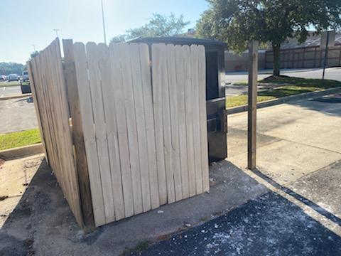 (Before) Dumpster Stall Repair